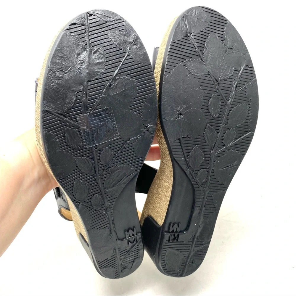 El Naturalista 5026 Leaves Leather sandals black - Picture 2 of 10